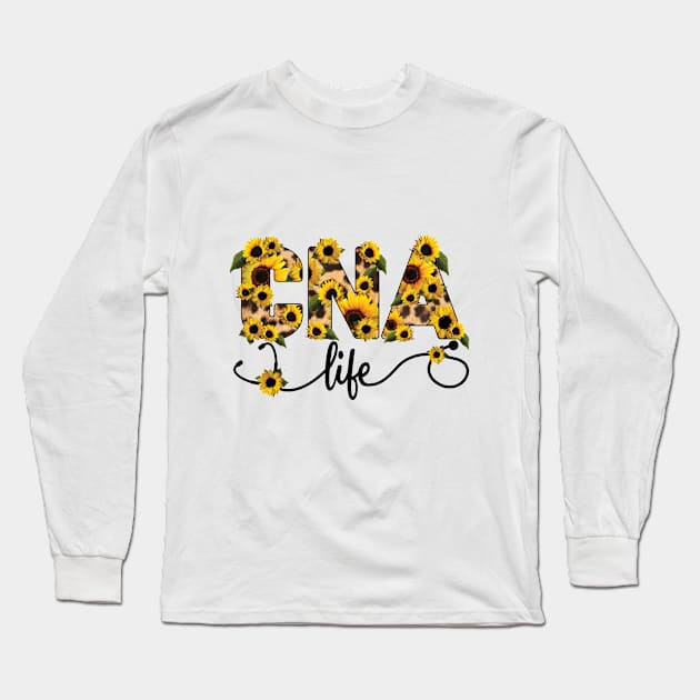 CNA Life Long Sleeve T-Shirt by Samphelinshop